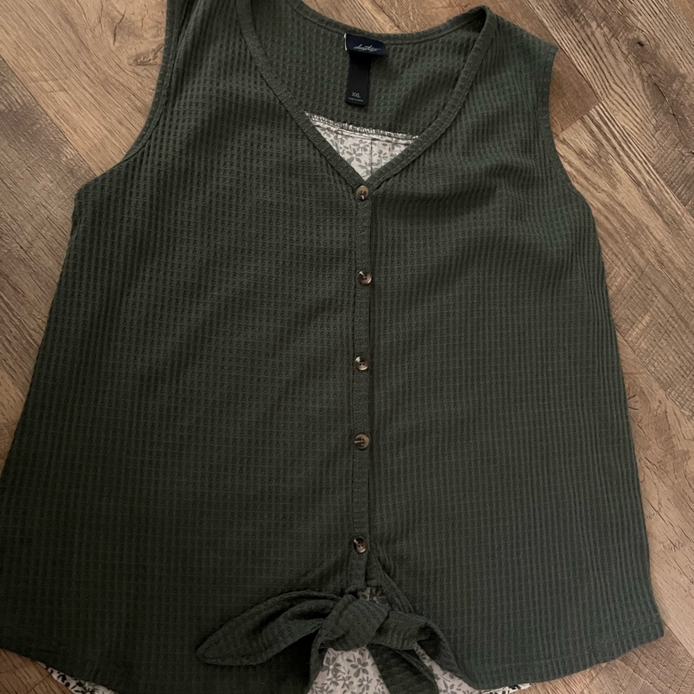 Tank top button down